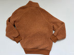 TECREW Jackets/Coats Medium Brown Orange Polyester, Spandex, Spandex/Polyester blend