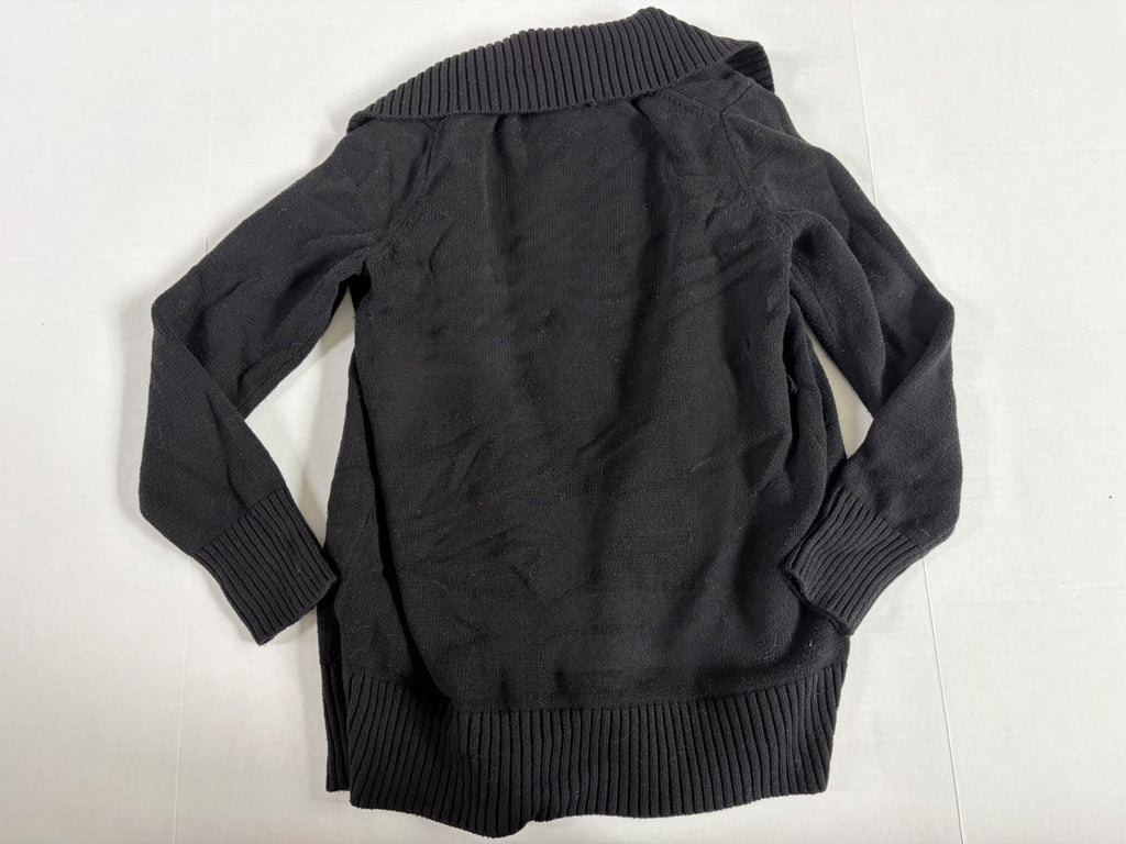 Banana Republic Sweaters/Cardigans Small Black Knit/Cotton, Rayon, Viscose, Nylon blend