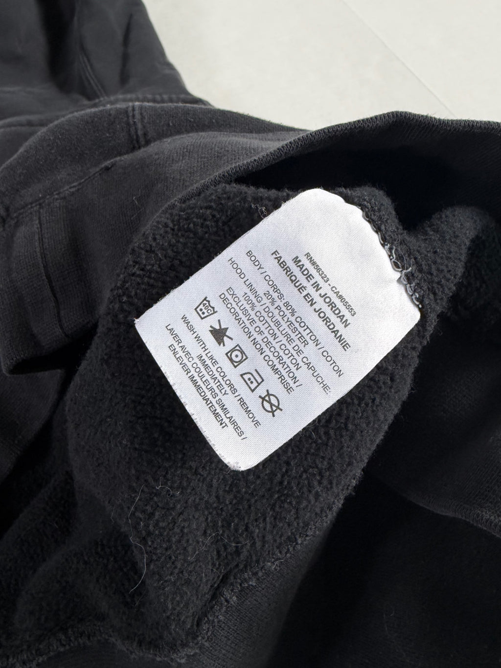 Nike Sweatshirts/Hoodies Large Dark Gray Cotton/Polyester blend