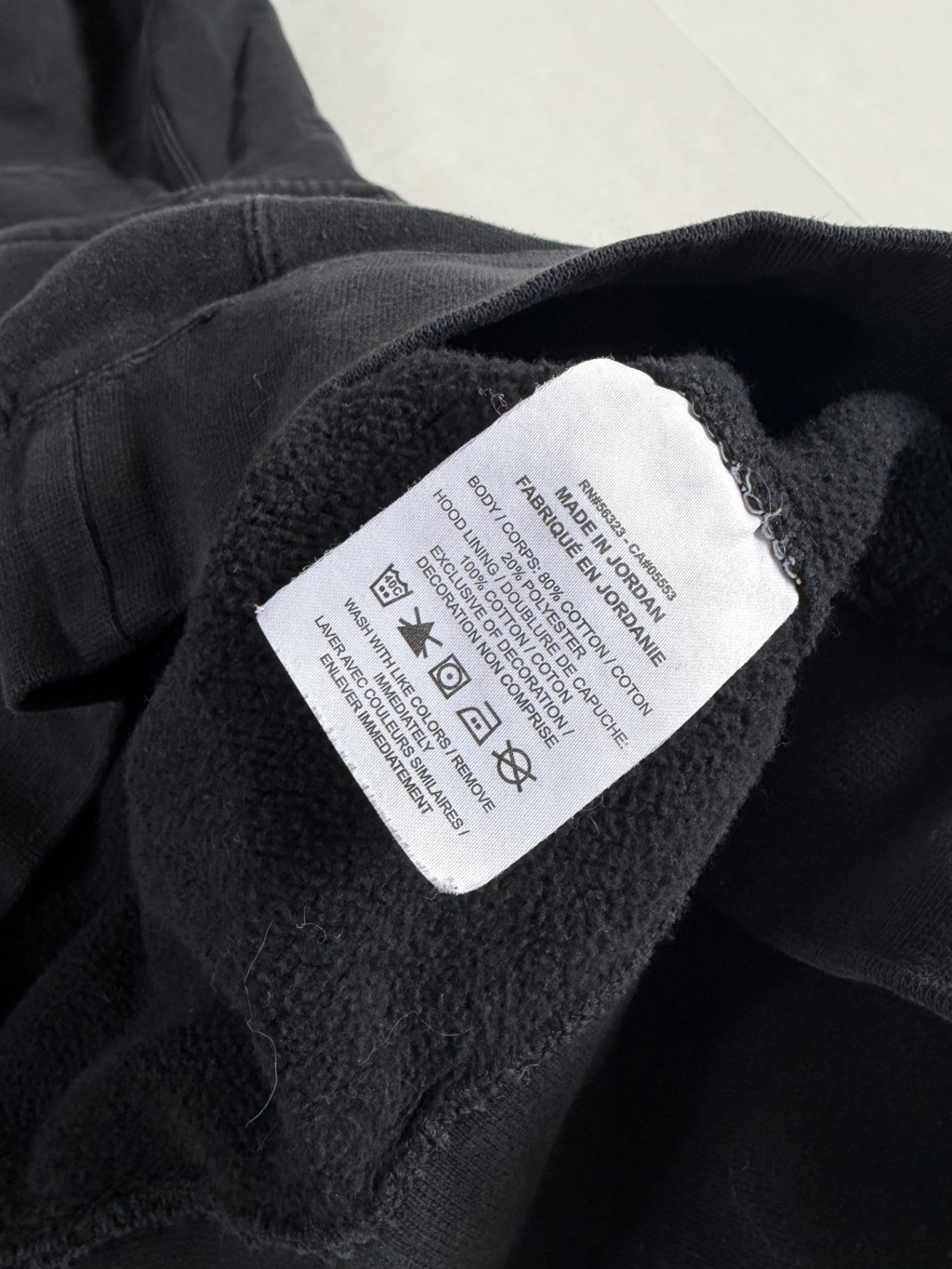 Nike Sweatshirts/Hoodies Large Dark Gray Cotton/Polyester blend