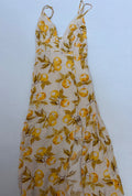 Urban Outfitters Dresses/Rompers Extra Small Beige and yellow Viscose, linen