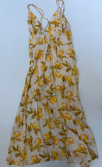Urban Outfitters Dresses/Rompers Extra Small Beige and yellow Viscose, linen
