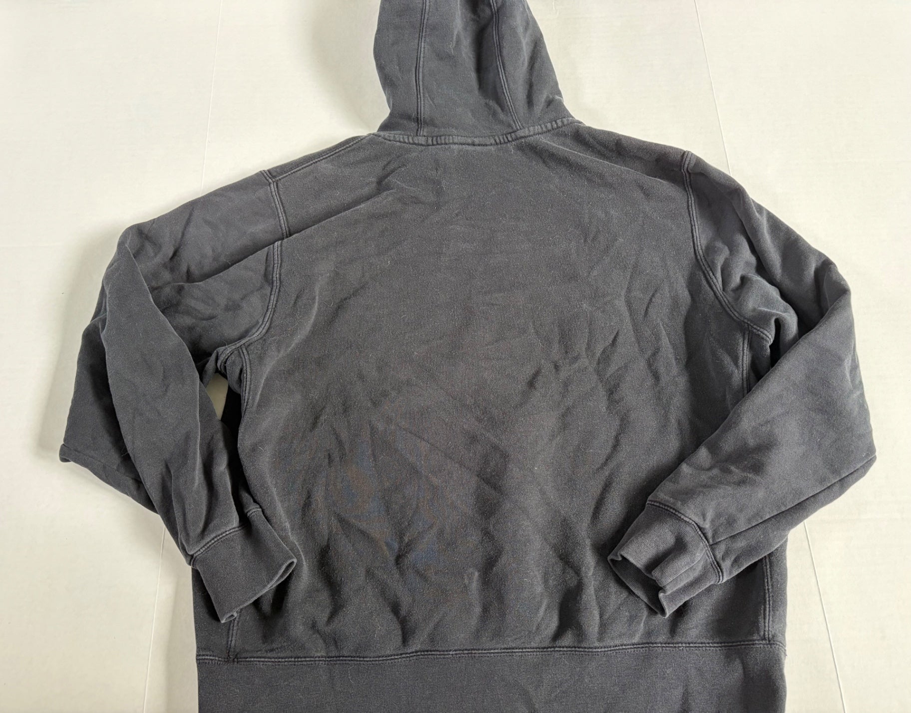 Nike Sweatshirts/Hoodies Large Dark Gray Cotton/Polyester blend