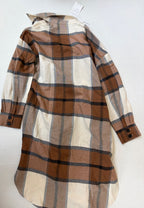 MEROKEETY Sweaters/Cardigans Small Brown, beige, cream, black, grey Polyester, Rayon