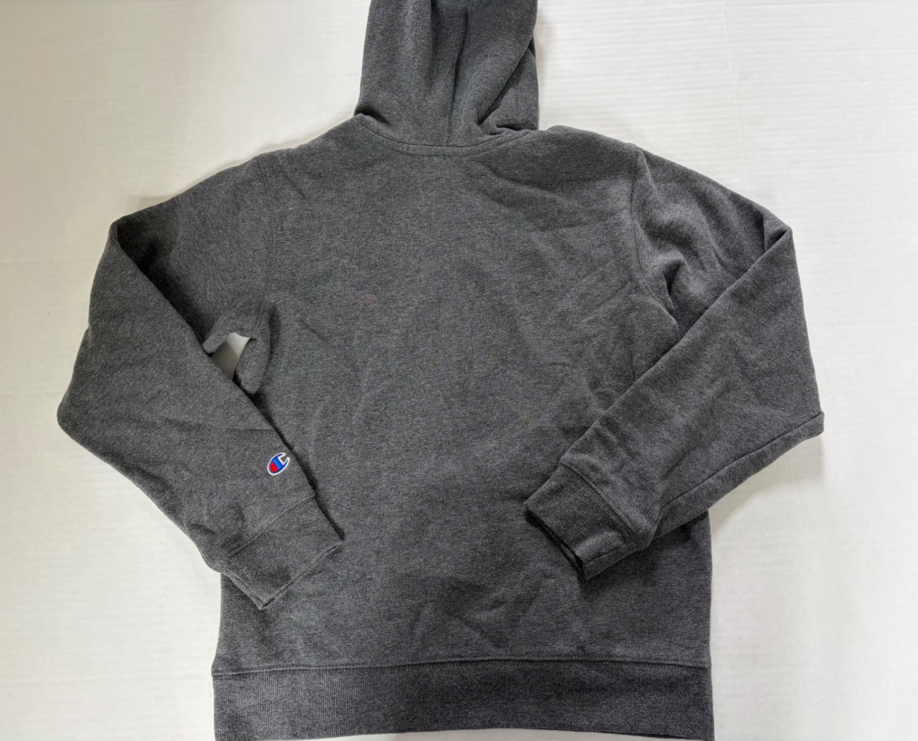 Champion Sweatshirts/Hoodies Extra Large Gray Cotton, Polyester, Fleece lining