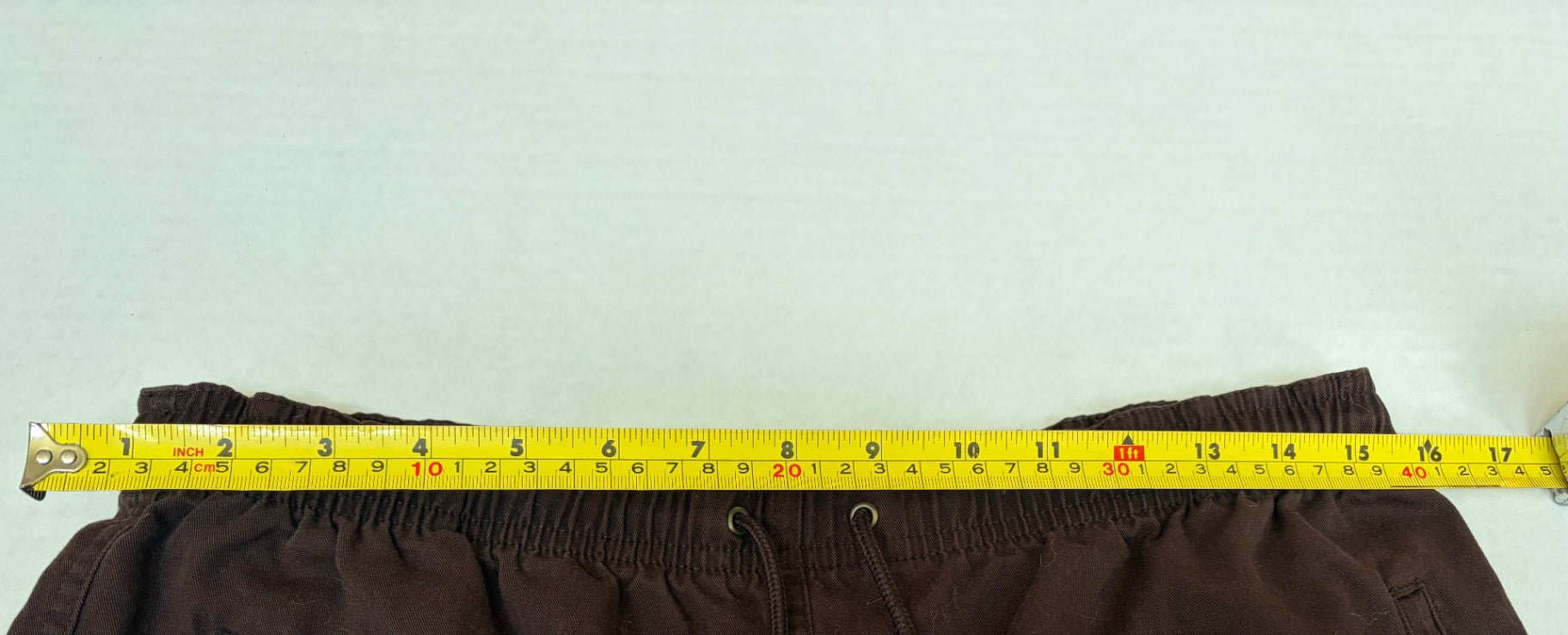 Hasting & Smith Pants 31W Brown Cotton, Polyester