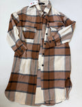 MEROKEETY Sweaters/Cardigans Small Brown, beige, cream, black, grey Polyester, Rayon