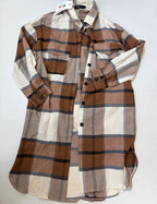 MEROKEETY Sweaters/Cardigans Small Brown, beige, cream, black, grey Polyester, Rayon