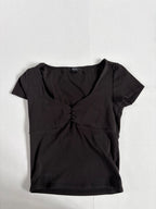 Forever 21 Tops Small Black Cotton/Polyester/Nylon blend