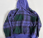 Be Spoke Sweatshirts/Hoodies Small Purple and Green Cotton, Knit