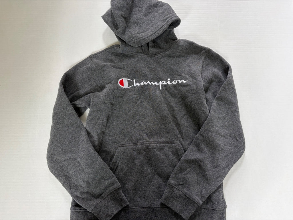 Champion Sweatshirts/Hoodies Extra Large Gray Cotton, Polyester, Fleece lining