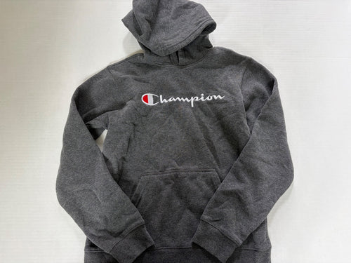 Champion Sweatshirts/Hoodies Extra Large Gray Cotton, Polyester, Fleece lining