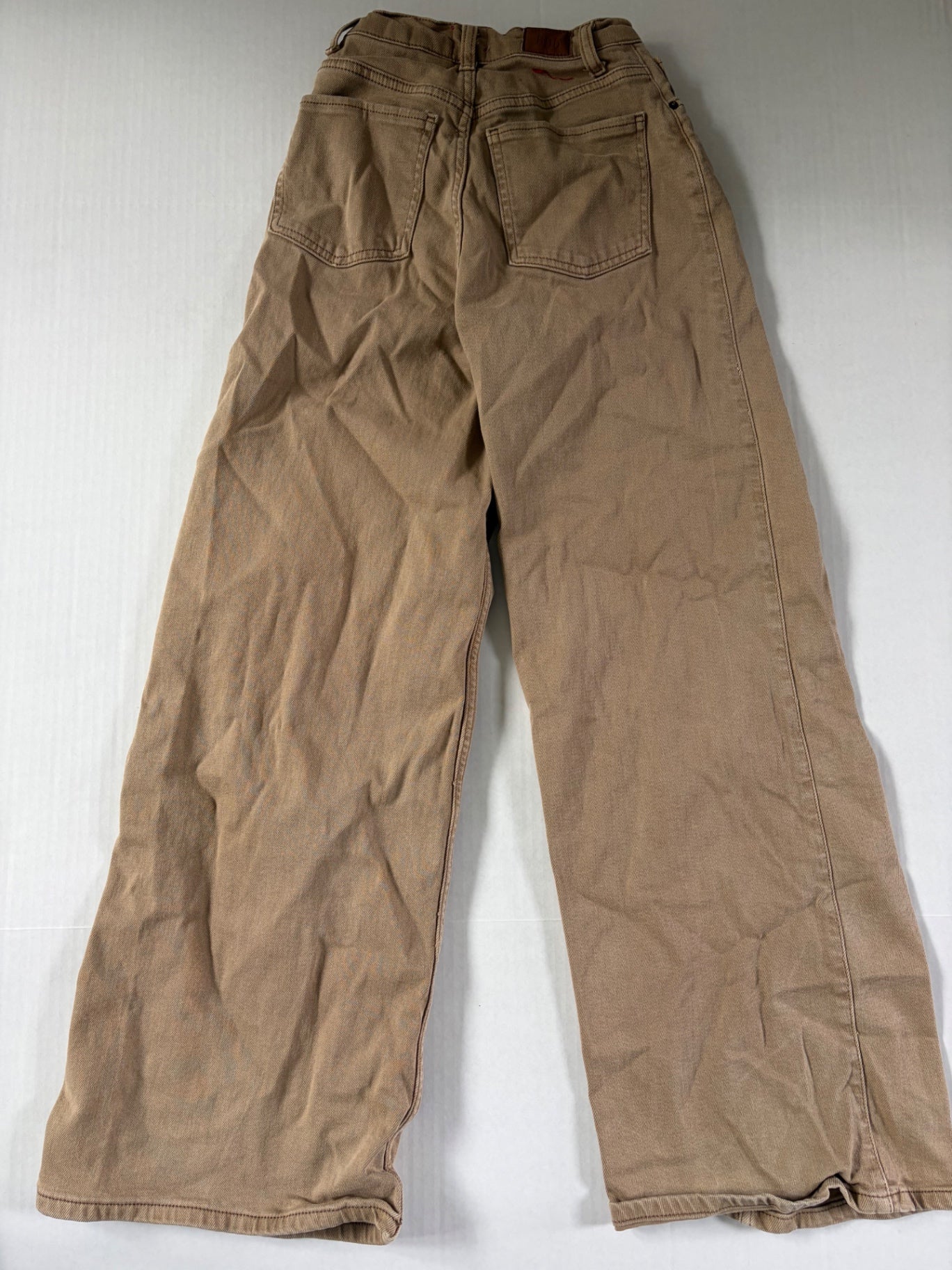 BDG Pants 25 Beige Cotton, Elastane