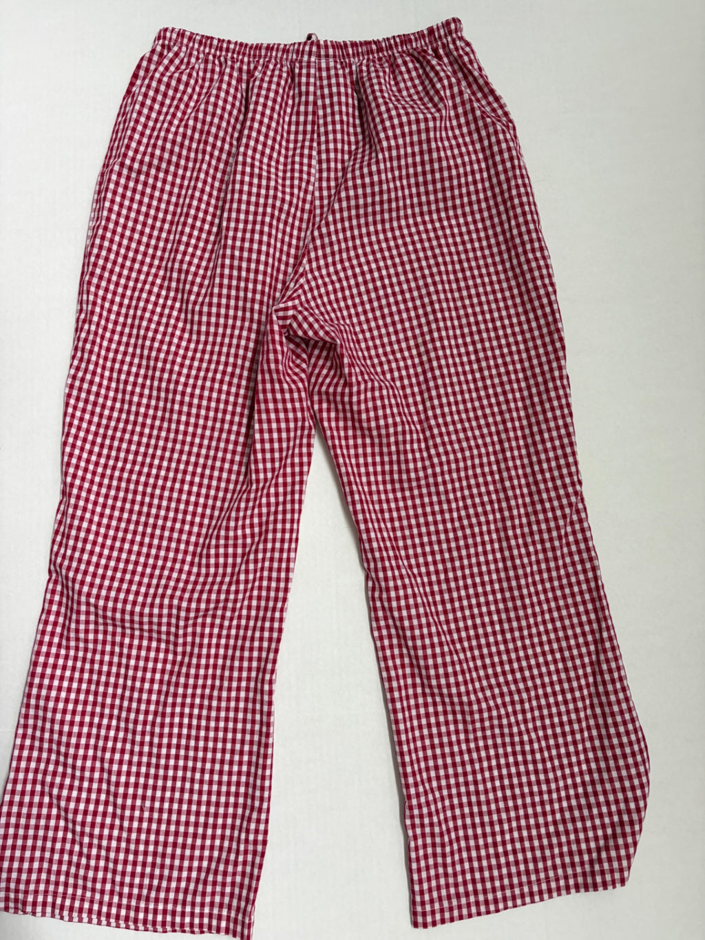 Just Polly Pants Extra Large Red and White Cotton, Polyester
