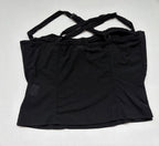 Princess Polly Tops 10 Black Nylon, Elastane