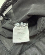 Princess Polly Tops 10 Black Nylon, Elastane