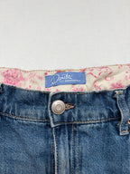 Aeropostale Skirts/Skorts Large Blue Denim and Cotton