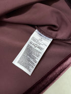 Gap Tops Small Burgundy Velvet, polyester, spandex