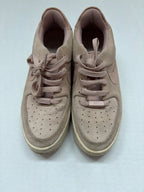 Nike Shoes 7 Beige Pink Suede, synthetic fabric