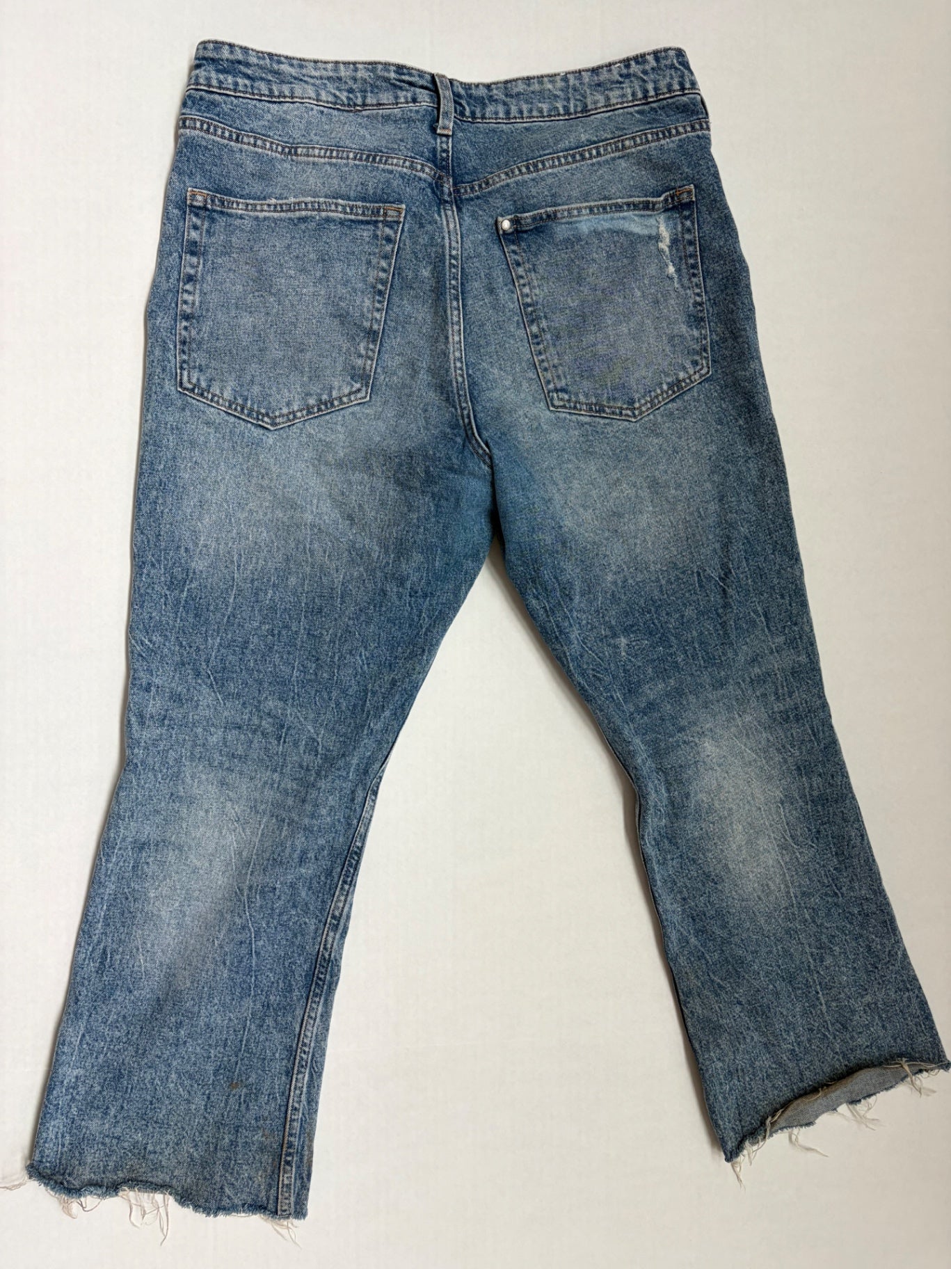 & Denim Jeans 12 Blue Denim/Cotton/Elastane