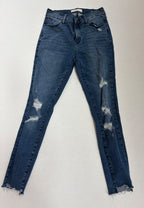 Pacsun Jeans 24 Blue Denim/Cotton/Polyester/Elastane