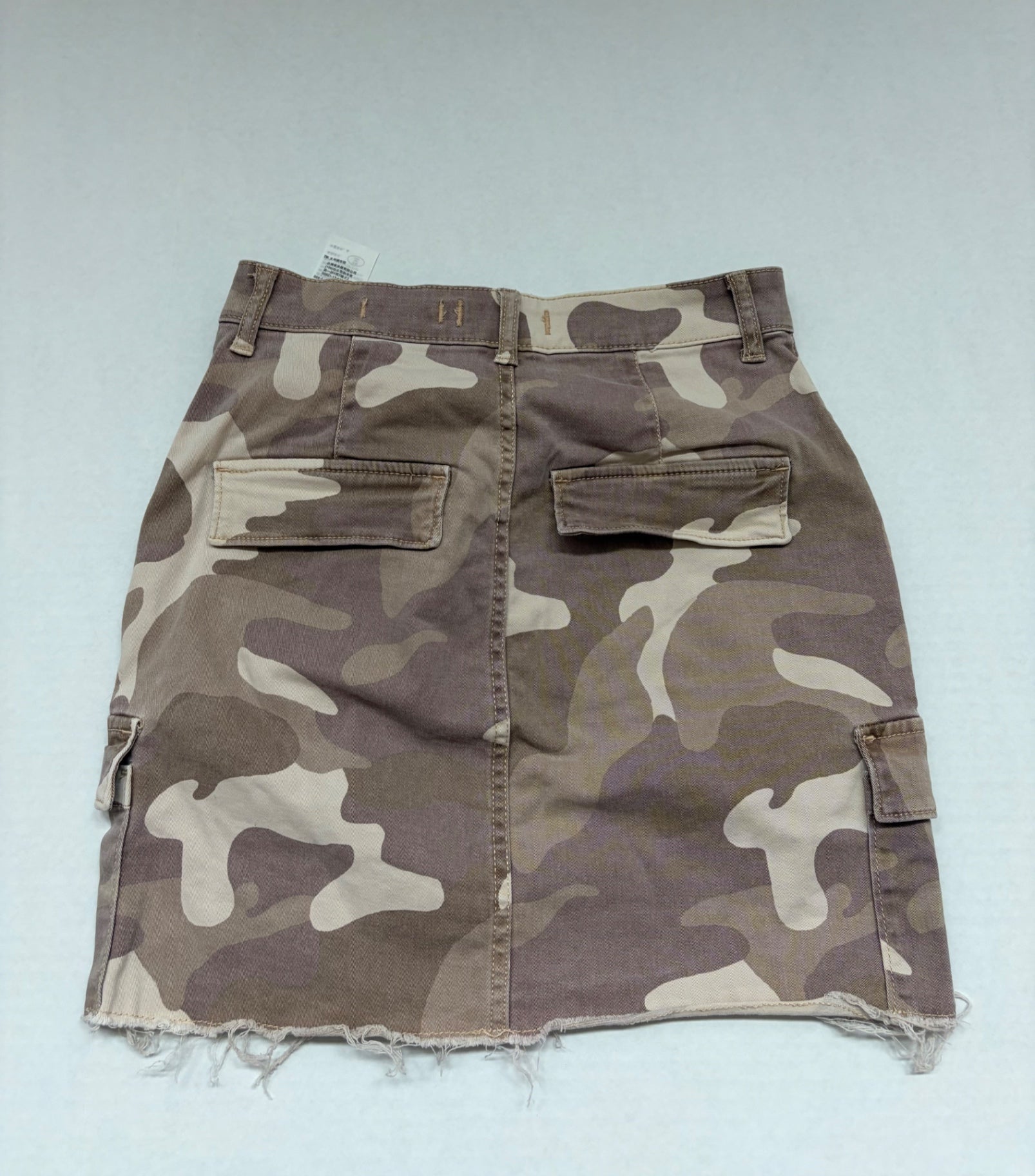 Hollister Skirts/Skorts 1 Beige, Brown, Green Camo Cotton/Elastane