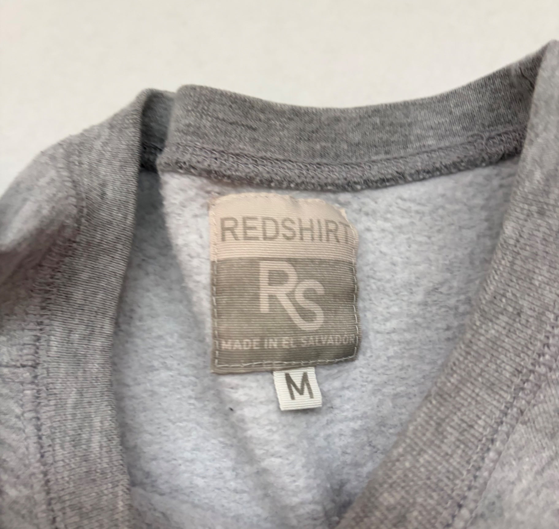 RedShirt Sweatshirts/Hoodies Medium Grey Cotton, Polyester