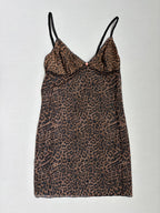 Edikted Dresses/Rompers Large Brown Sheer fabric, synthetic or polyester mixed with lace/mesh details