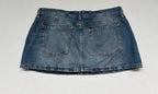 Aeropostale Skirts/Skorts Large Blue Denim and Cotton