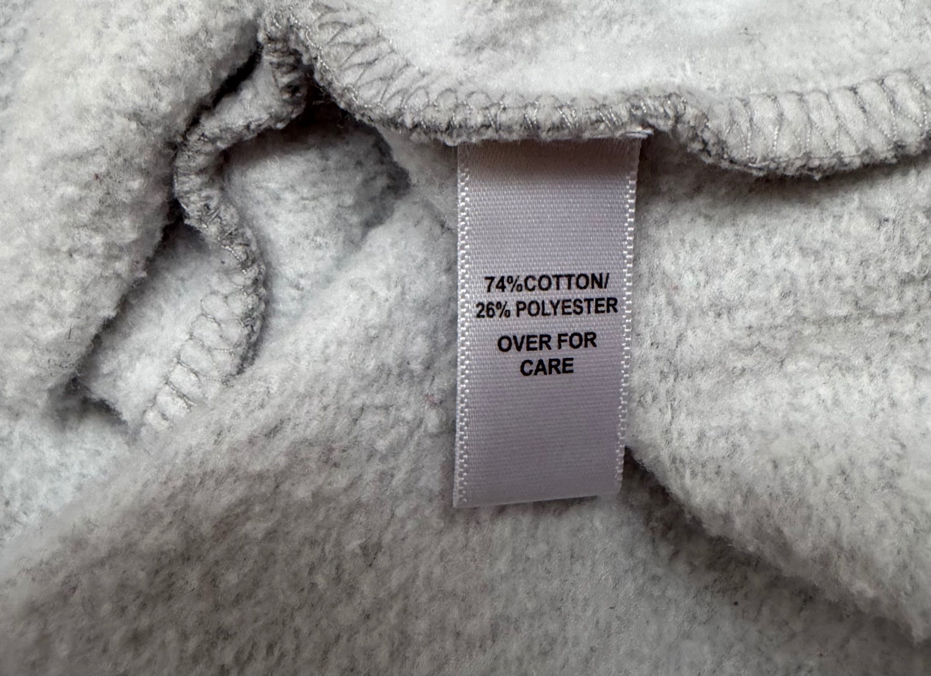 RedShirt Sweatshirts/Hoodies Medium Grey Cotton, Polyester