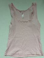 Skims Tops Large Light pink Cotton
