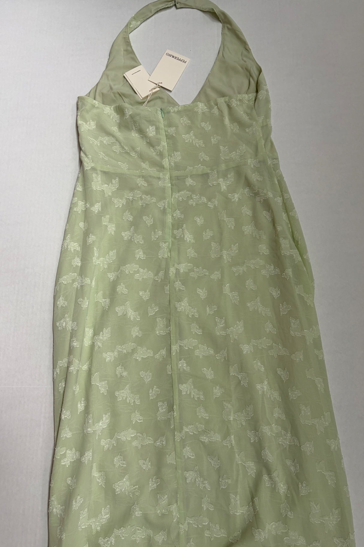 Peppermayo Dress Extra Large Sage green Polyester/Spandex (shell, lining)