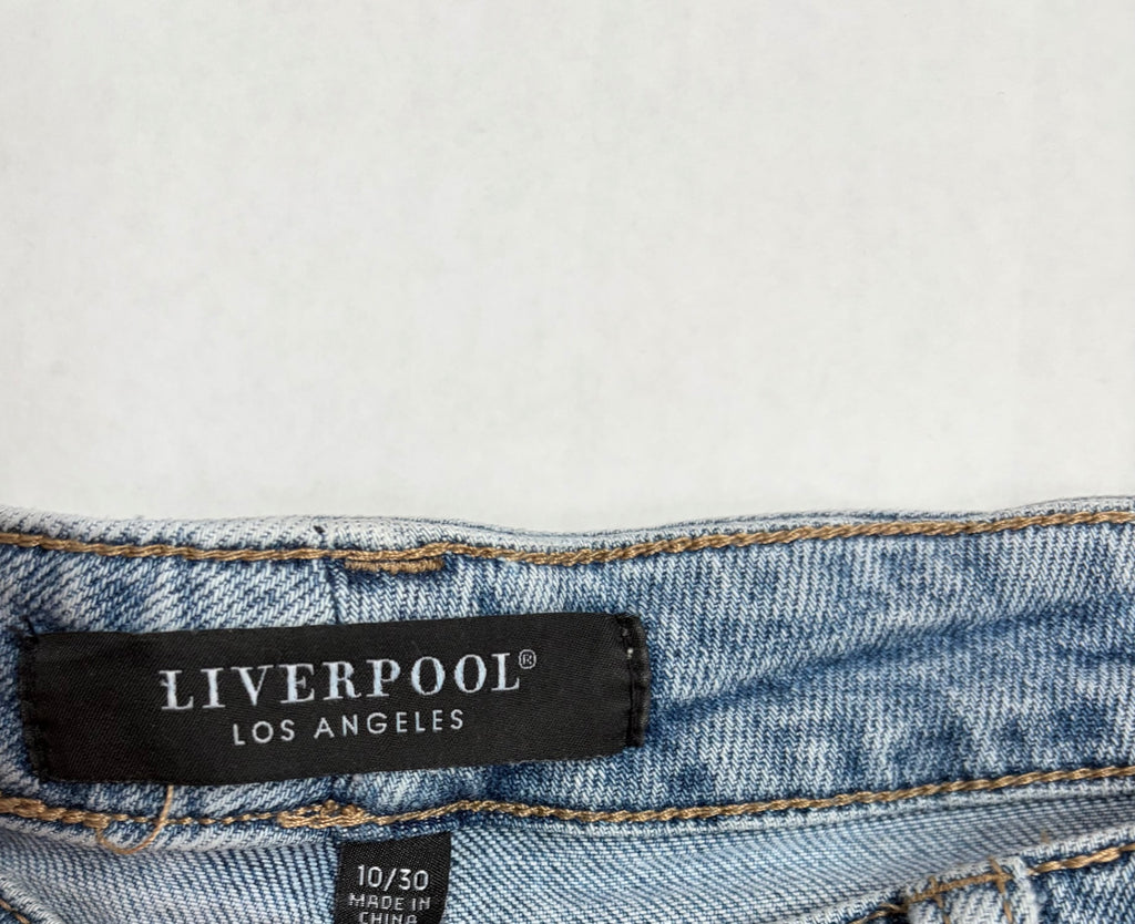 LIVERPOOL Jeans 10/30 Light blue Denim/Cotton/Elastane