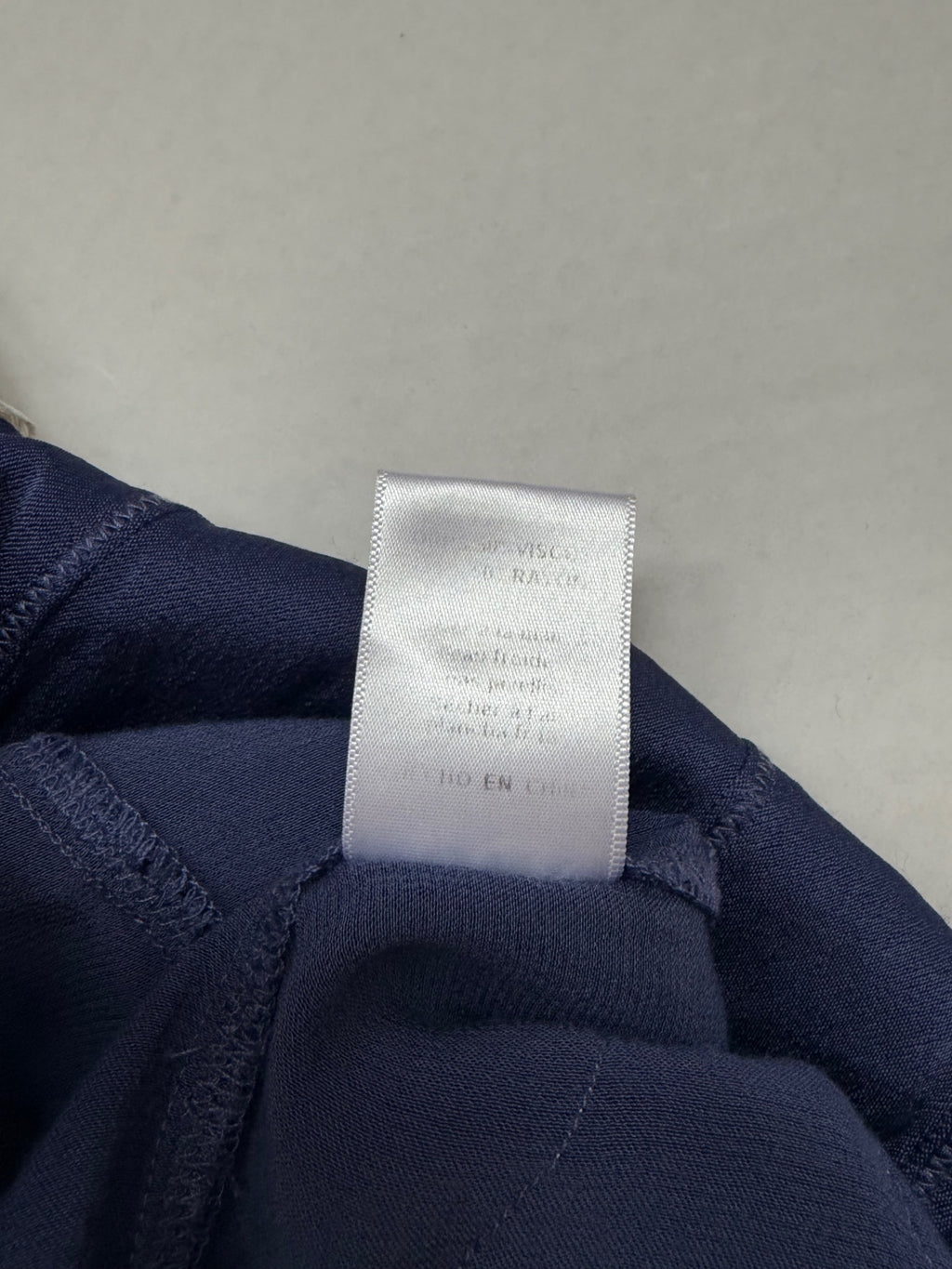 Sky to Moon Tops Small Navy blue Satin, Viscose, Rayon