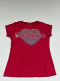 Sweethearts Tops Medium Red and Pink Cotton