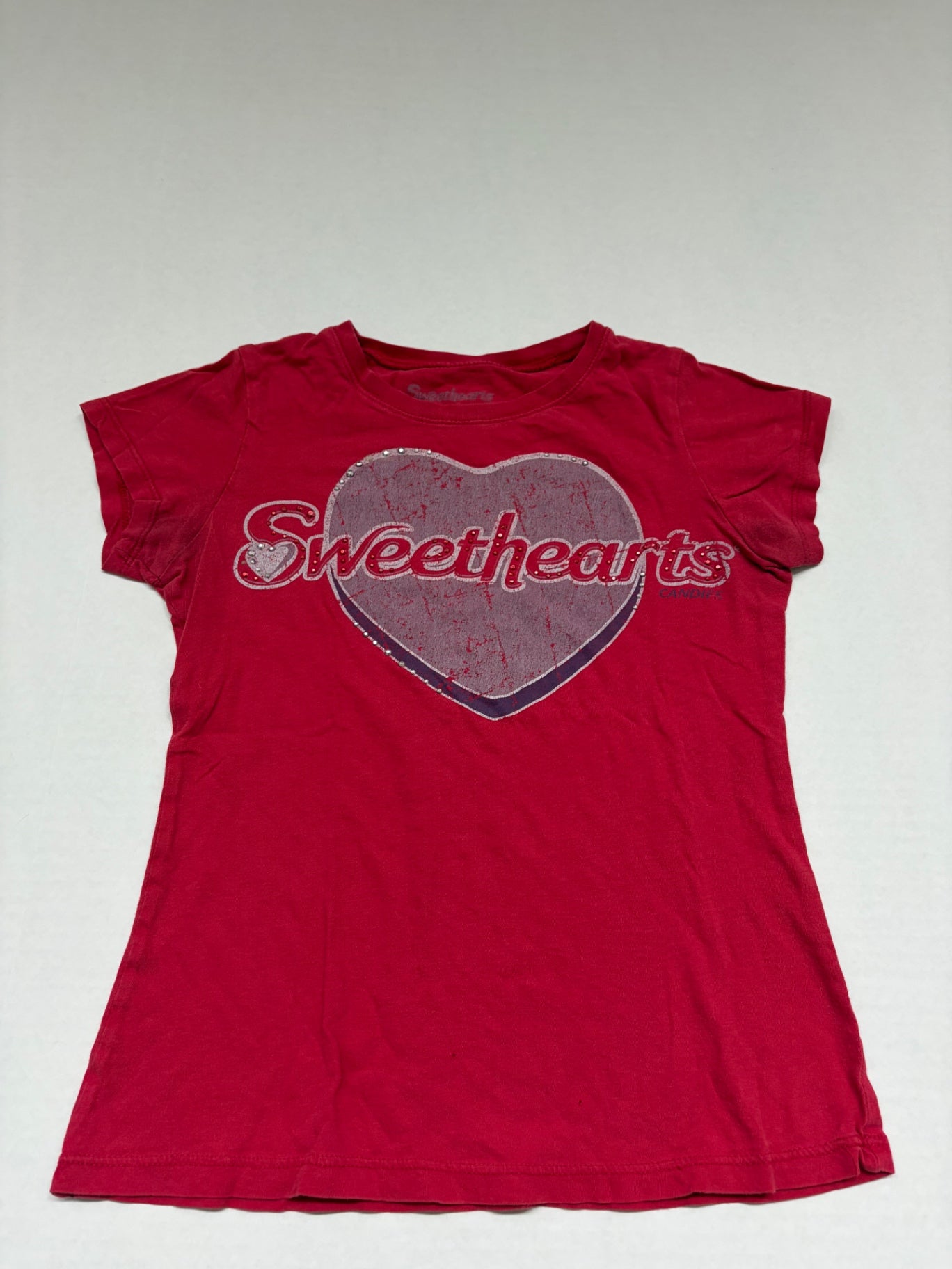 Sweethearts Tops Medium Red and Pink Cotton