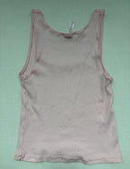 Skims Tops Large Light pink Cotton