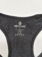 90 Degree Reflex Tops Extra Small Dark Gray Nylon, Polyester, Spandex