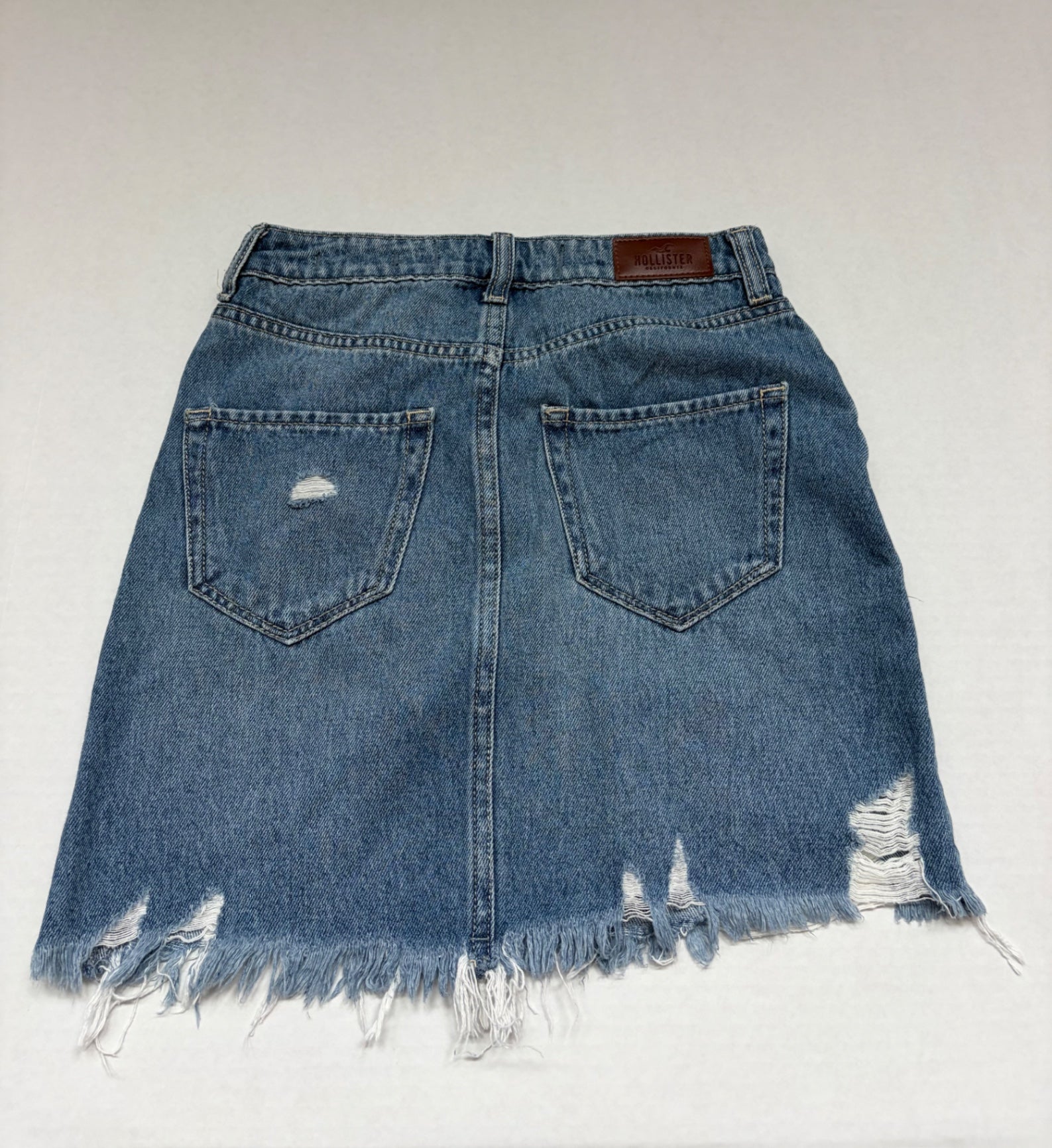 Hollister Skirts/Skorts W25 Blue Denim and Cotton