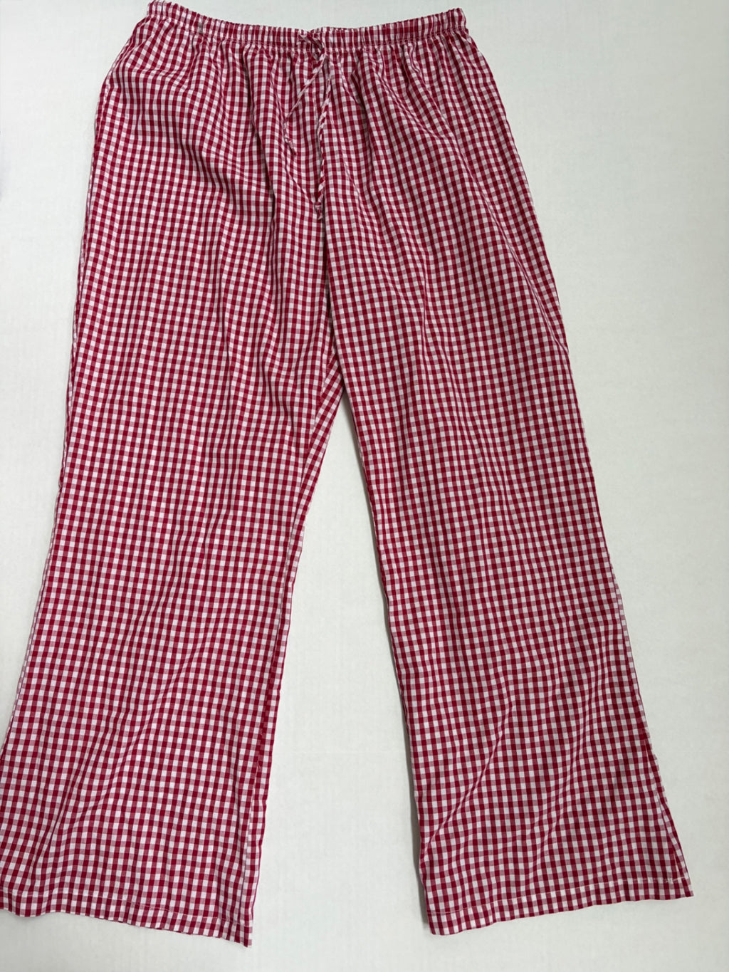 Just Polly Pants Extra Large Red and White Cotton, Polyester