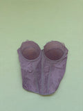 Reoria Tops Extra Small Lavender Polyester, Lace, Elastane