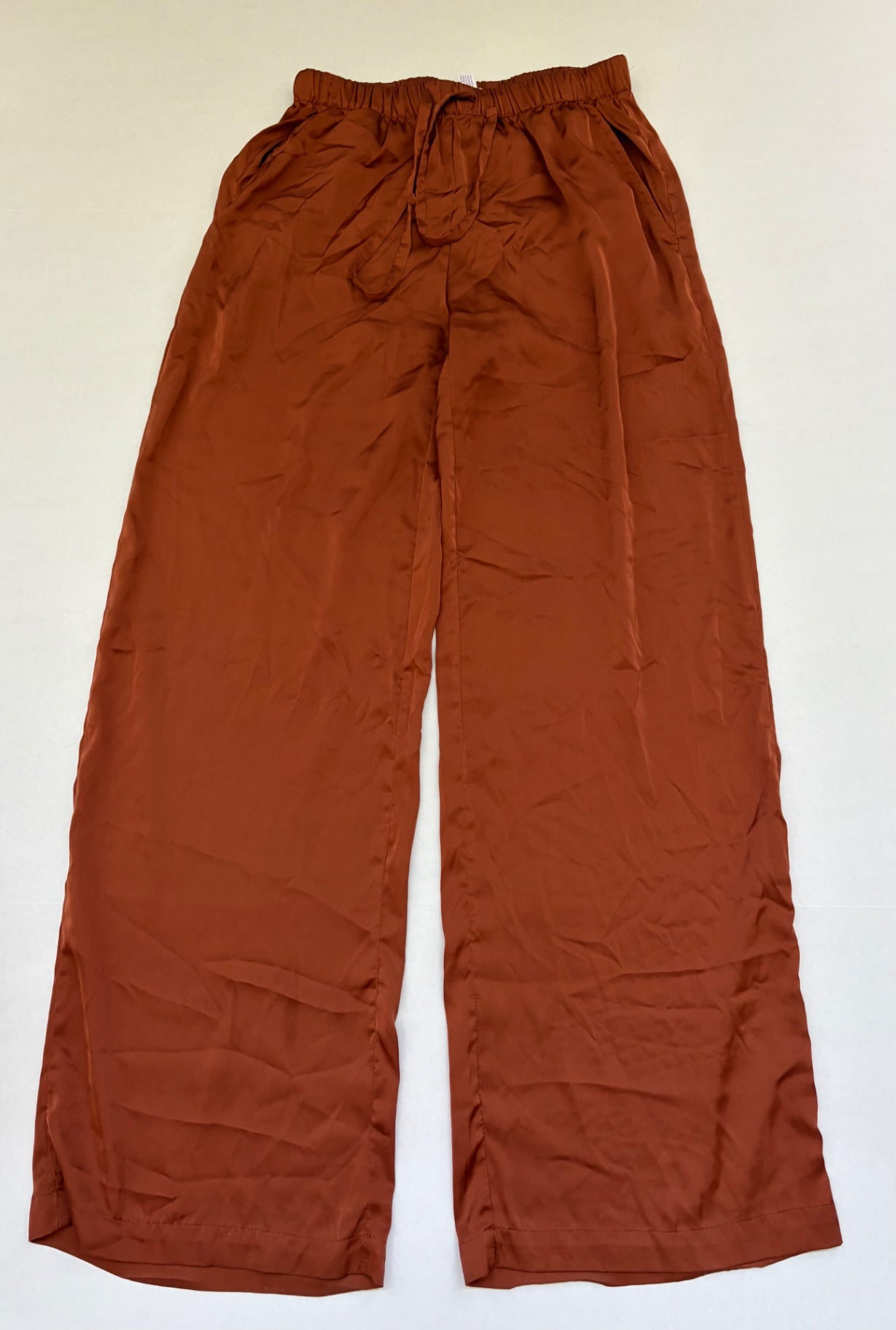 Stars Above Pajamas Small Rust Polyester/spandex