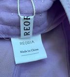 Reoria Tops Extra Small Lavender Polyester, Lace, Elastane