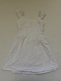 Hollister Dresses/Rompers Small Cream/Off-white Cotton, Viscose, Linen (based on fabric composition label)