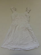 Hollister Dresses/Rompers Small Cream/Off-white Cotton, Viscose, Linen (based on fabric composition label)
