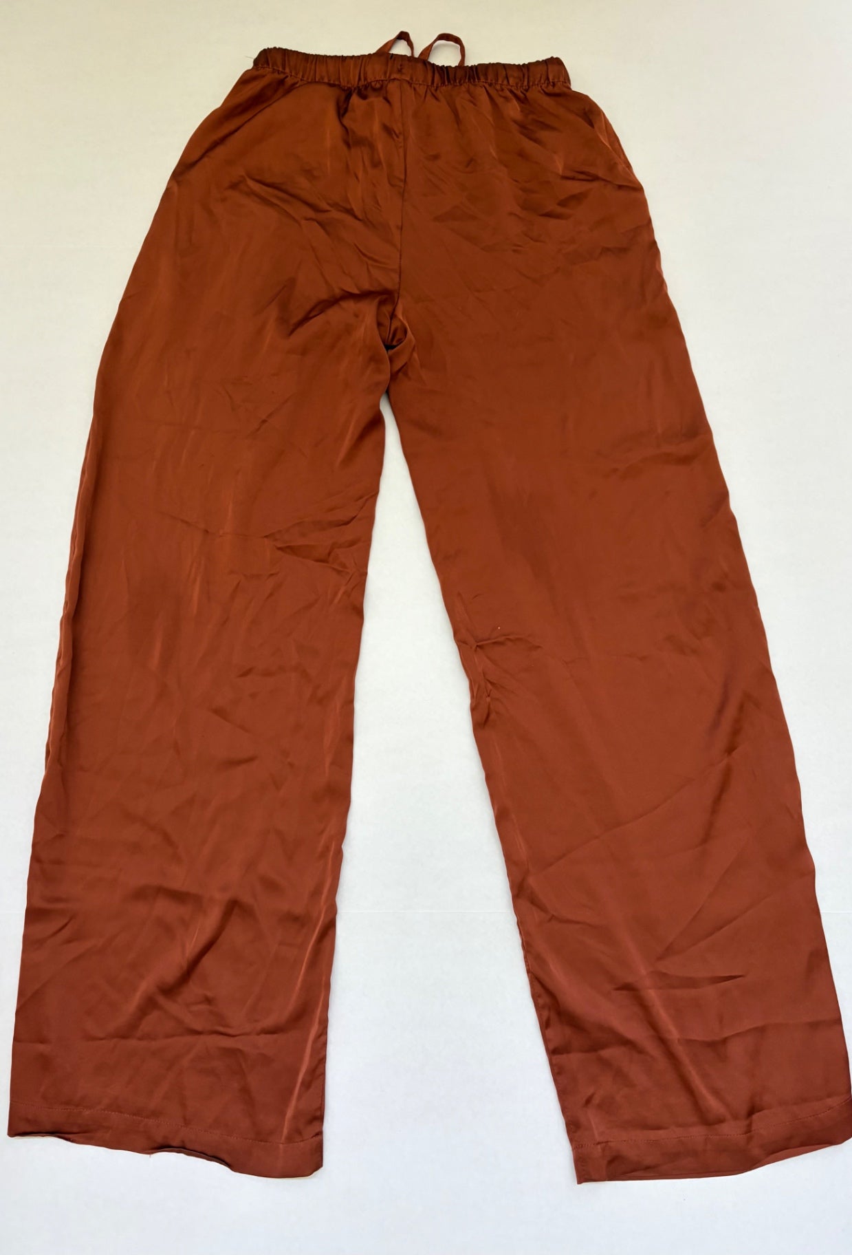 Stars Above Pajamas Small Rust Polyester/spandex