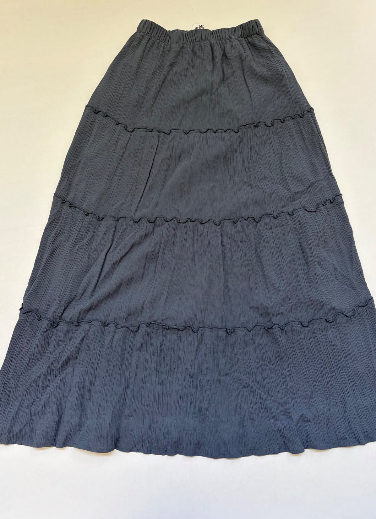 Hollister Skirts/Skorts Extra Small Gray Polyester, Viscose