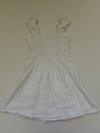 Hollister Dresses/Rompers Small Cream/Off-white Cotton, Viscose, Linen (based on fabric composition label)