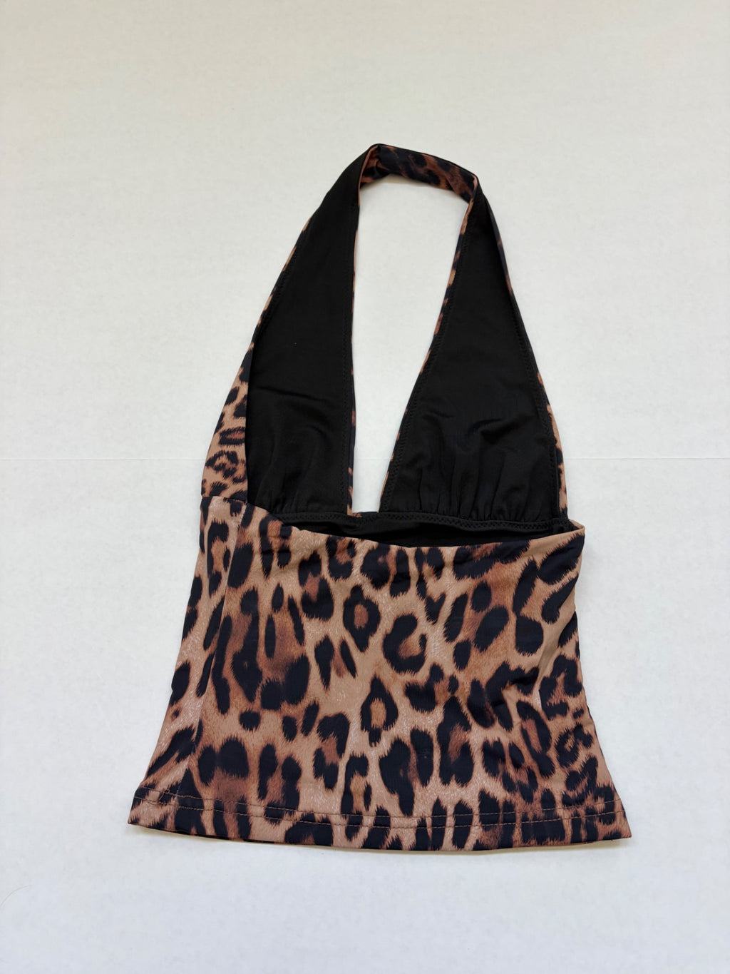 WHITE FOX Tops Extra Extra Small Leopard print (brown, black, tan) Polyester, Spandex, Nylon