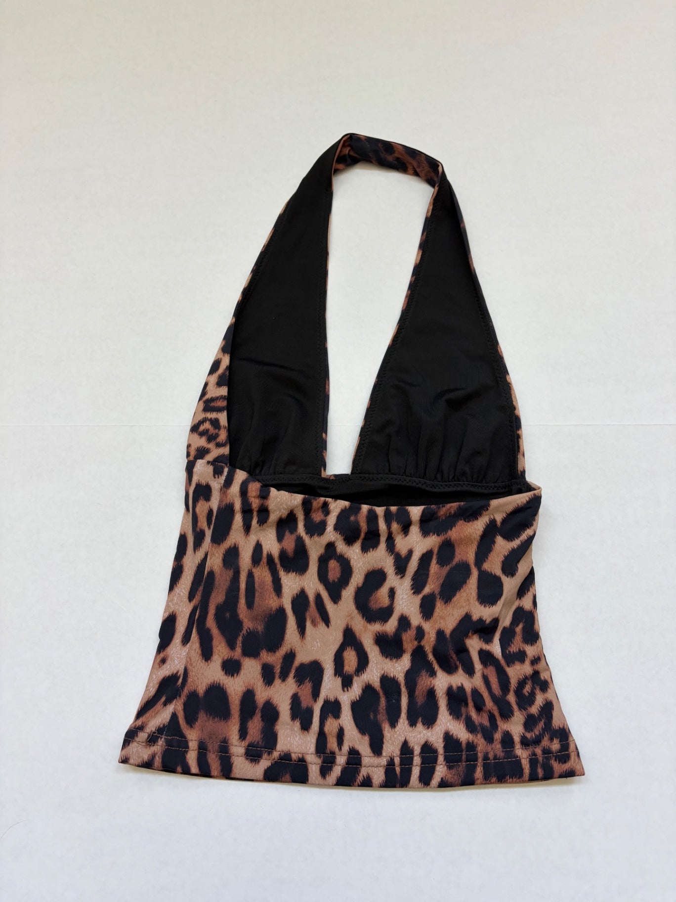 WHITE FOX Tops Extra Extra Small Leopard print (brown, black, tan) Polyester, Spandex, Nylon